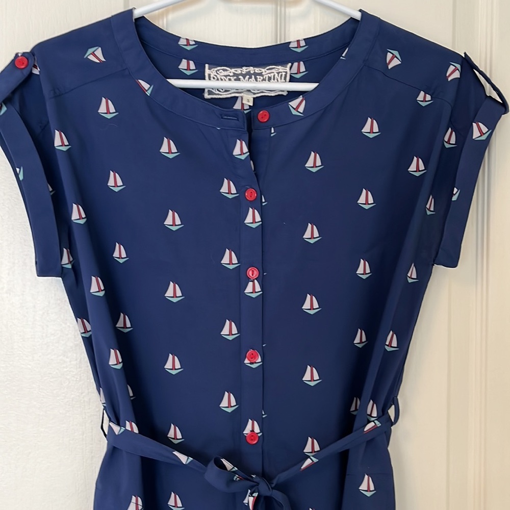 SOLD❤️Sail boat dress - Picture 6 of 11
